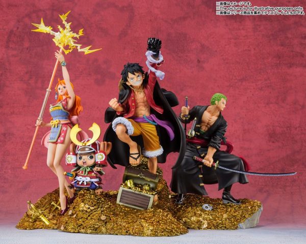 One Piece FiguartsZERO PVC Statue Roronoa Zoro by Eiichiro Oda WT100 Daikaizoku Hyakkei Im Angebot – Bild 3