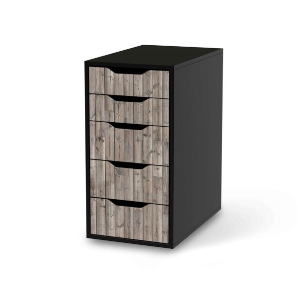 Klebefolie für Möbel IKEA Alex 5 Schubladen (bis 2021) - Design: Dark washed Schn?ppchen – Bild 2